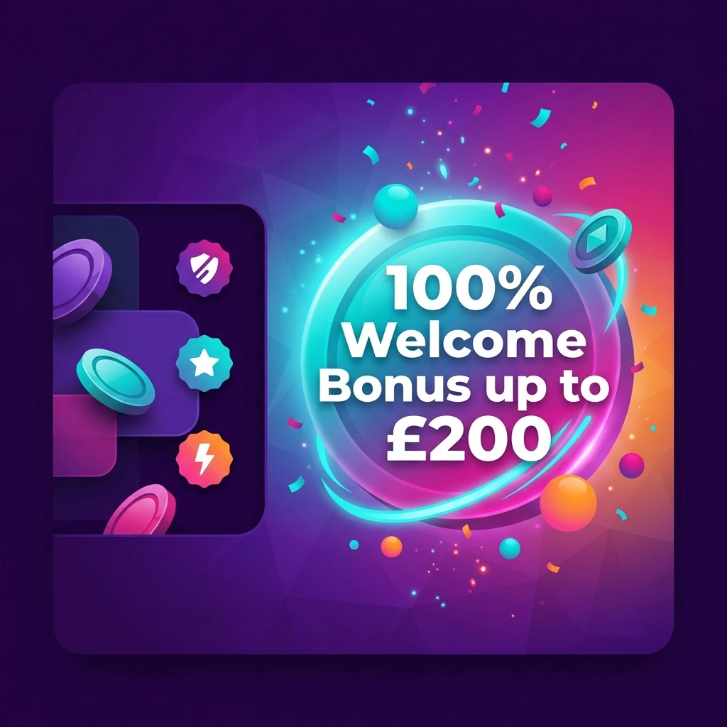 100% Welcome Bonus up to £200